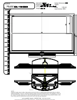 Preview for 1 page of Sony KDL-46HX800 - 46" Bravia Hx800 Led Backlit Lcd Hdtv Dimensions