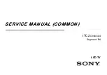 Preview for 2 page of Sony KDL-46R485A Service Manual