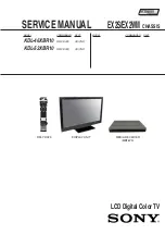 Preview for 1 page of Sony KDL-46XBR10 - BRAVIA XBR - 46" LCD TV Service Manual