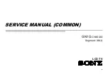 Предварительный просмотр 2 страницы Sony KDL-50W7 C Series Service Manual