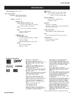 Preview for 4 page of Sony KDL-52W4100 Service Manual