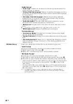 Preview for 104 page of Sony KDL-60R550A Operating Instructions Manual