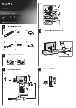 Sony KDL-V26A12U Quick Start Manual preview