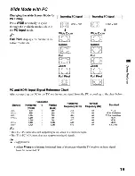 Preview for 19 page of Sony KDL46S504 - 46" LCD TV Operating Instructions Manual