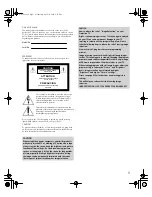 Preview for 2 page of Sony KDP-51WS550 - 51" High Definition Projection Tv Operating Instructions Manual