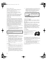 Preview for 3 page of Sony KDP-51WS550 - 51" High Definition Projection Tv Operating Instructions Manual