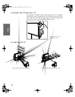 Preview for 13 page of Sony KDP-51WS550 - 51" High Definition Projection Tv Operating Instructions Manual