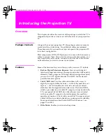 Preview for 10 page of Sony KDP-57WS655 - 57" High Definition Crt Projection Television Operating Instructions Manual