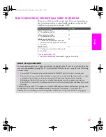 Preview for 18 page of Sony KDP-57WS655 - 57" High Definition Crt Projection Television Operating Instructions Manual