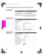 Preview for 53 page of Sony KDP-57WS655 - 57" High Definition Crt Projection Television Operating Instructions Manual