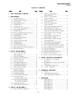 Preview for 5 page of Sony KDP-57XBR2 - Digital High Definition Projection Tv Service Manual