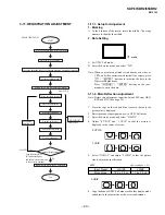 Предварительный просмотр 41 страницы Sony KDP-57XBR2 - Digital High Definition Projection Tv Service Manual