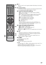 Предварительный просмотр 71 страницы Sony KDS-55A2000 - 55" Grand Wega Sxrd Rear Projection Hdtv Operating Instructions Manual