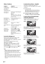 Предварительный просмотр 134 страницы Sony KDS-55A2000 - 55" Grand Wega Sxrd Rear Projection Hdtv Operating Instructions Manual