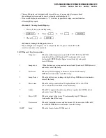 Предварительный просмотр 16 страницы Sony KDS-55A2000 - 55" Grand Wega Sxrd Rear Projection Hdtv Service Manual