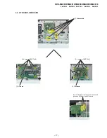 Предварительный просмотр 20 страницы Sony KDS-55A2000 - 55" Grand Wega Sxrd Rear Projection Hdtv Service Manual