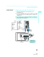 Предварительный просмотр 47 страницы Sony KDS-70Q006 - 70" Qualia 006 Owner'S Manual