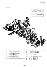 Предварительный просмотр 69 страницы Sony KDS-70Q006 - 70" Qualia 006 Service Manual