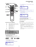 Предварительный просмотр 25 страницы Sony KDS-R60XBR1 - 60" Rear Projection TV Service Manual