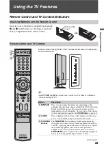 Preview for 23 page of Sony KDS-Z60XBR5 Operating Instructions Manual