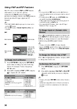 Preview for 34 page of Sony KDS-Z60XBR5 Operating Instructions Manual