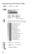 Preview for 36 page of Sony KDS-Z60XBR5 Operating Instructions Manual