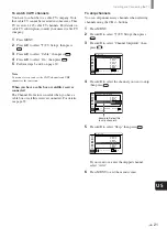 Предварительный просмотр 21 страницы Sony KE-32TS2 - 32" Flat Panel Color Tv Operating Instructions Manual