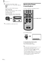 Предварительный просмотр 28 страницы Sony KE-32TS2 - 32" Flat Panel Color Tv Operating Instructions Manual