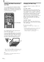 Предварительный просмотр 30 страницы Sony KE-32TS2 - 32" Flat Panel Color Tv Operating Instructions Manual