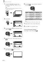 Предварительный просмотр 42 страницы Sony KE-32TS2 - 32" Flat Panel Color Tv Operating Instructions Manual