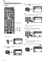 Предварительный просмотр 44 страницы Sony KE-32TS2 - 32" Flat Panel Color Tv Operating Instructions Manual