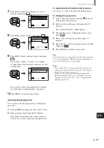 Предварительный просмотр 45 страницы Sony KE-32TS2 - 32" Flat Panel Color Tv Operating Instructions Manual