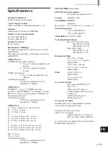 Preview for 123 page of Sony KE-32TS2 - 32" Flat Panel Color Tv Operating Instructions Manual