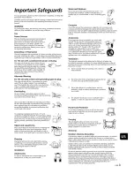 Preview for 3 page of Sony KE-32TS2U - 32" Flat Panel Color Tv Operating Instructions Manual