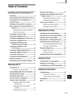 Preview for 5 page of Sony KE-32TS2U - 32" Flat Panel Color Tv Operating Instructions Manual