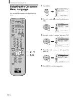 Preview for 22 page of Sony KE-32TS2U - 32" Flat Panel Color Tv Operating Instructions Manual