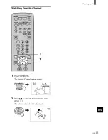 Preview for 37 page of Sony KE-32TS2U - 32" Flat Panel Color Tv Operating Instructions Manual