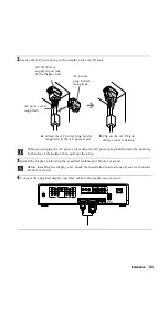 Предварительный просмотр 21 страницы Sony KE-42MR1E Operating Instructions Manual