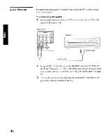 Предварительный просмотр 47 страницы Sony KE-42XS910 - 42" Flat Panel Color Tv Operating Instructions Manual