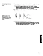 Предварительный просмотр 72 страницы Sony KE-42XS910 - 42" Flat Panel Color Tv Operating Instructions Manual