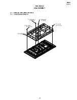 Предварительный просмотр 21 страницы Sony KE-P42MRX1 Service Manual