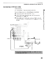 Предварительный просмотр 29 страницы Sony KF-50WE610 - 50" Grand Wega™ Rear Projection Tv Operating Instructions Manual