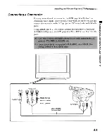 Предварительный просмотр 41 страницы Sony KF-50WE610 - 50" Grand Wega™ Rear Projection Tv Operating Instructions Manual