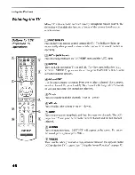 Предварительный просмотр 46 страницы Sony KF-50WE610 - 50" Grand Wega™ Rear Projection Tv Operating Instructions Manual