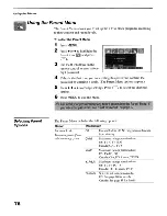 Предварительный просмотр 78 страницы Sony KF-50WE610 - 50" Grand Wega™ Rear Projection Tv Operating Instructions Manual