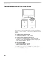 Предварительный просмотр 98 страницы Sony KF-50WE610 - 50" Grand Wega™ Rear Projection Tv Operating Instructions Manual