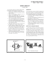 Предварительный просмотр 5 страницы Sony KF-50WE610 - 50" Grand Wega™ Rear Projection Tv Service Manual