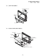 Предварительный просмотр 17 страницы Sony KF-50WE610 - 50" Grand Wega™ Rear Projection Tv Service Manual