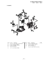 Предварительный просмотр 138 страницы Sony KF-50WE610 - 50" Grand Wega™ Rear Projection Tv Service Manual