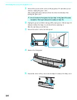 Предварительный просмотр 171 страницы Sony KF-50WE610 - 50" Grand Wega™ Rear Projection Tv Service Manual